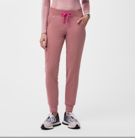 Figs Pants - Figs Mauve Zamora Joggers (Small)